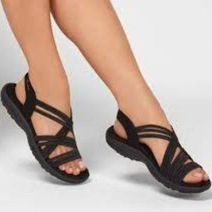 Skechers® Reggae Slim Simply Stretch Women's Strappy Sandals